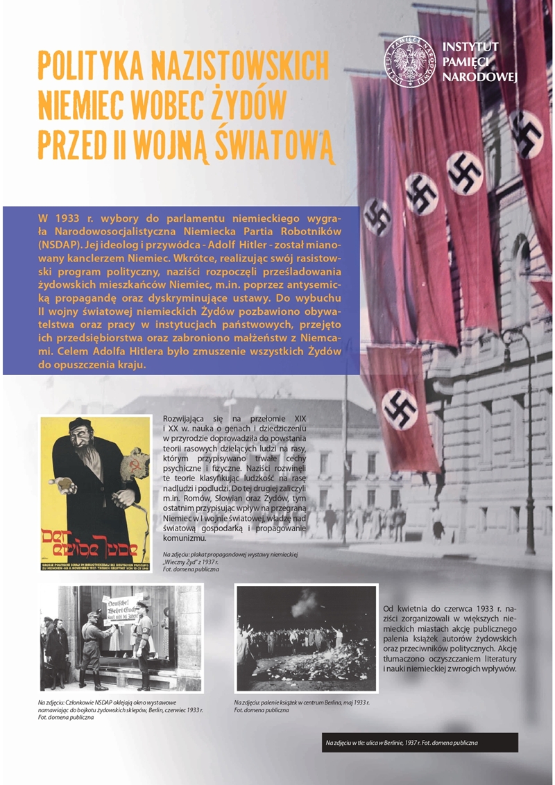 Plansza merytoryczna wystawy przedstawiająca dane statystyczne i mapy