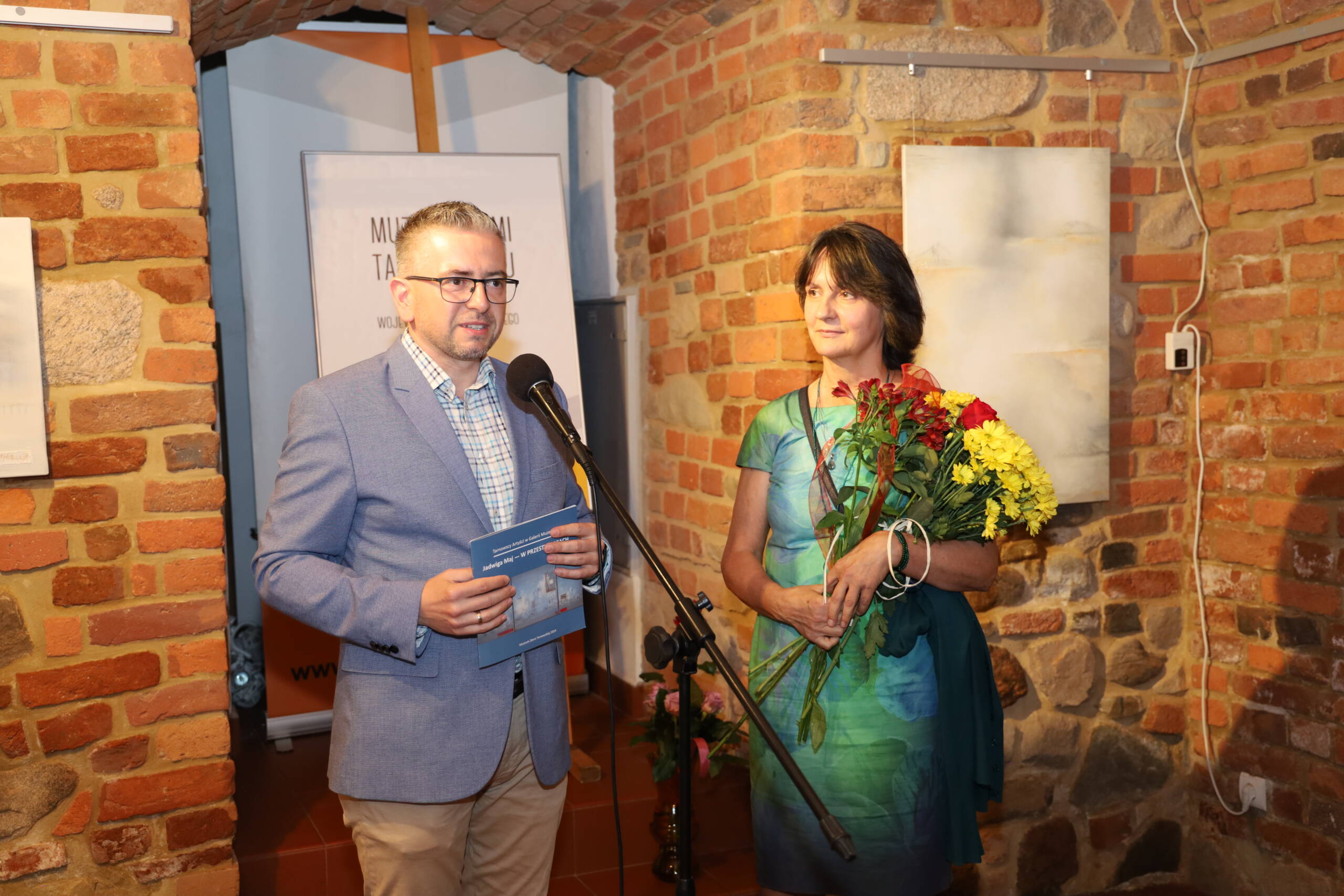 Fotorelacja z otwarcia wystawy „Jadwiga Maj – W Przestworzach”