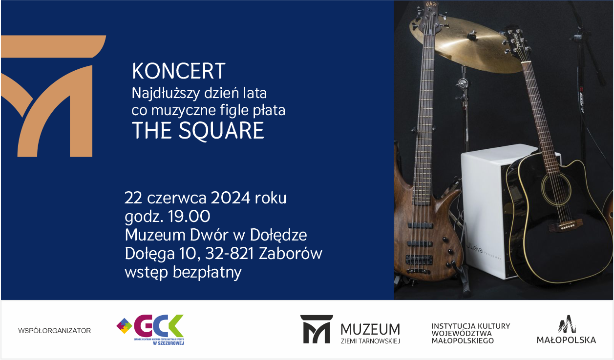 Koncert zespołu The Square – Najdłuższy dzień lata co muzyczne figle płata
