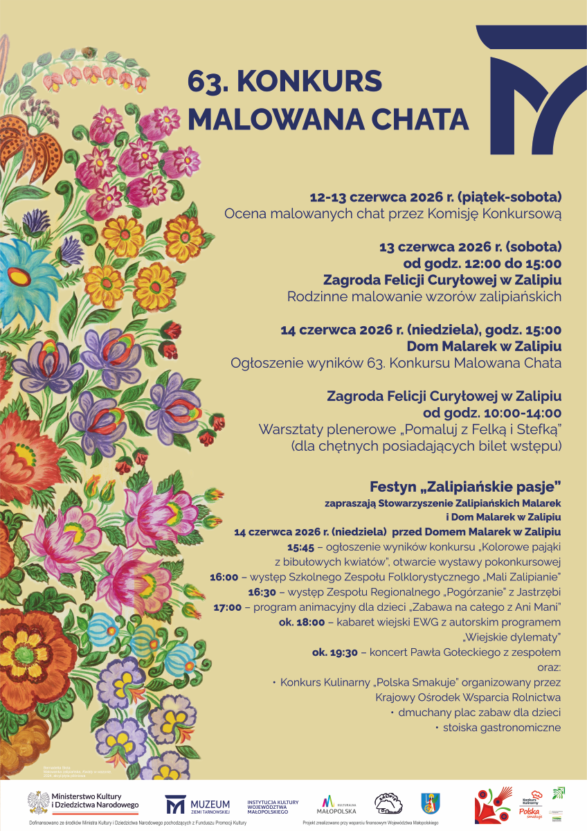 plakat z planem wydarzenia