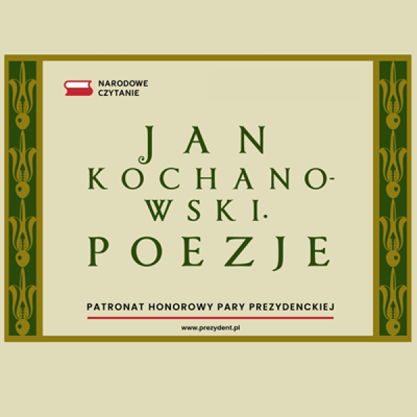plakat "Narodowe Czytanie"