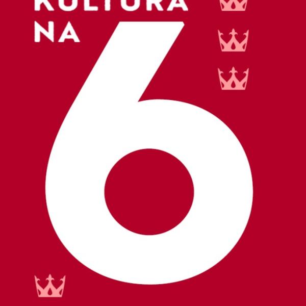 biała liczba sześć na czerwonym tle
