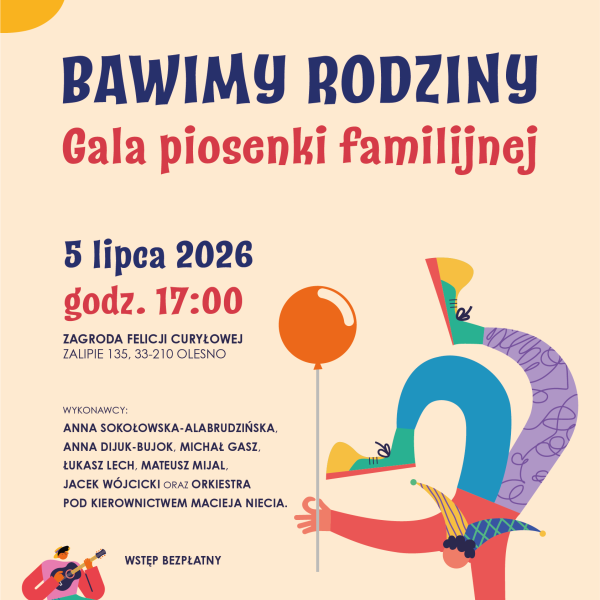 plakat koncertu