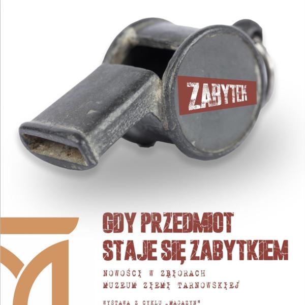 gwizdek z napisem zabytek